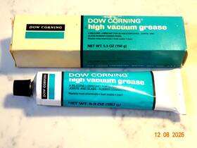 1583204-0978 Corning Dow High Vacuum Grease Silicone Lubricant 150g 5.3oz Usa Old Packaging