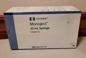 8881535796 Covidien Monoject 35ml Syringe Catheter Tip - No Needle Box Of 30