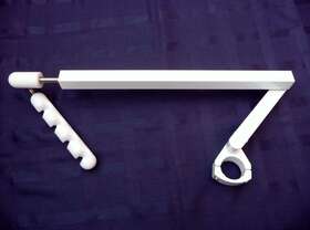 5377 Dci Telescoping Assistants Arm 4 Position Color White