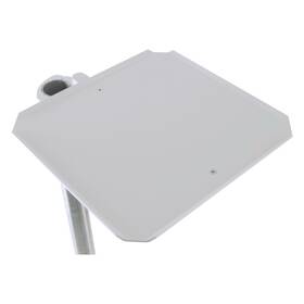 8393 Dci Utility Shelf Post Mount White