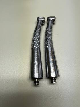 M3-ss Dentex Dental High Speed Handpiece Lot Of 2 Parts / Repair