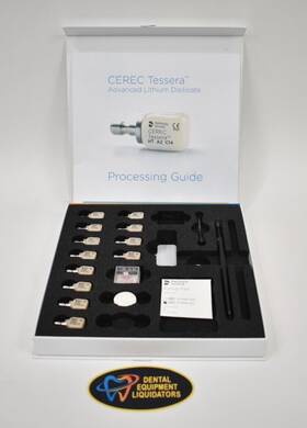 5365430113 Dentsply Sirona Cerec Tessera Dental Milling Block Kit C14 Ref All Blocks Included