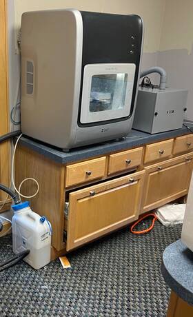 Mcx5 Dentsply Sirona Inlab 5 Axis Milling Unit And Suction/water Tank Used 2020 Model