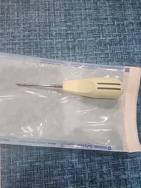 506340 Directa Luxator Periotomes - 3 Mm Straight Blade Gray Stripes Ref