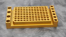 Cham-1000 Diversified Biotech Aluminum Cooling Chamber Block For 0.2 Ml Tubes