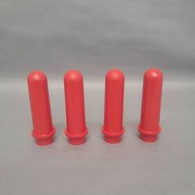 7713031k Drucker Tube Holder 100 Mm Pack Of 4 Red