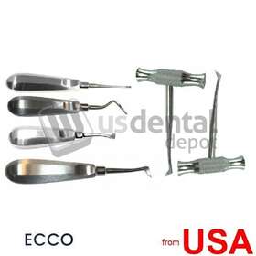 Ecco 145359157775 Kit Surgical Elevators Instruments Elevatorskit