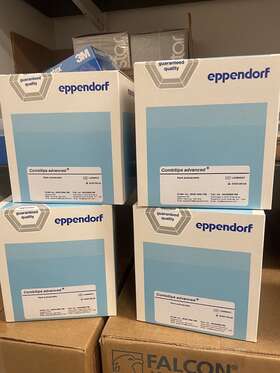 0030089758 Eppendorf Sealed Lot Of 4 Combitips Advanced Rack Exp 2030 Cat No
