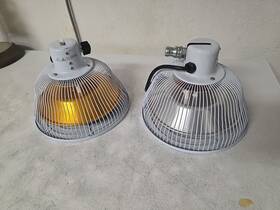 Cqg-222aa Eustoma Double Lamp Head Electromagnetic Tdp Heat Therapy Replacements Lot