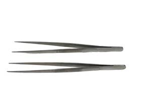 08-953c Fisherbrand Used 2 Stainless 7 Inch Dissecting Cushing Delicate Thumb Forceps