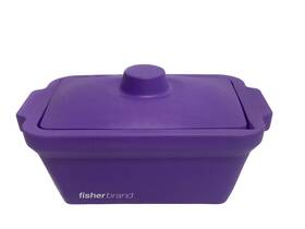 03-395-155 Fisherbrand Fisher 4l Rectangle Eva Lab Cryo Freezer Ice Pan With Lid - Purple