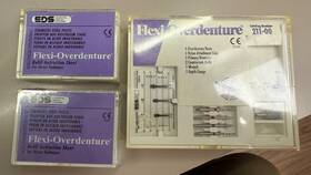 211-00 Flexi-overdenture 4 Posts Stainless Steel Kit