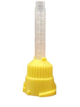 Flydent 445027167177 Dental Mixing Tips Impression Short Yellow 5cm 1 50pcs