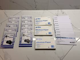 0761 Grafco Mckesson Lens Paper Bibulous Microfiber Cloths Lab