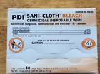 H58195 Pdi Individually Wrapped Bleach Wipes Pack Of Virucidal Cleans