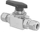 H6800ssl3-8icss Straight Ball Valve Tube Connection