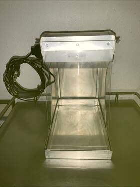 86rhl-l Handler Resin Splash Hood With Light On The Left Side And Protective Clear Shield
