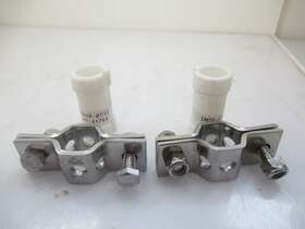 St1801055 Hanger 304 3/4 3/4ftft Ss Pvc Insert Suport Tpw Style Lot Of 2