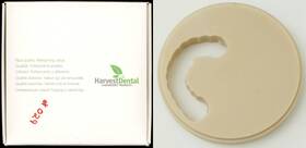 10002-14 Harvest Dental Used Wax Press 98 Disc 98.5x14 Mm Beige Exp 2030-02-01