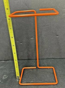Hs10044h Heathrow Scientific Biohazard Bag Holder Epoxy Coated 8.5 Inch Lot Of 4