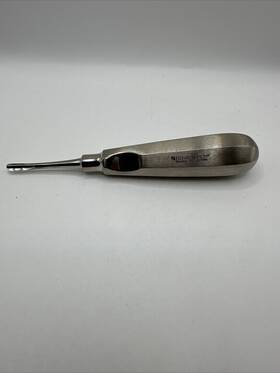 100-2019 Henry Schein Elevator 34 Cryer Stainless Steel England Straight