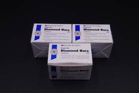 104-6931 Henry Schein 1046931 Lot Of 3 Single-use Diamond Burs 25 Pcs