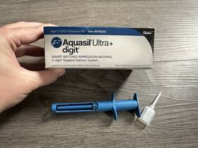 678003 Henry Schein Dental Aquasil Digit Syringe With Tips Dentistry