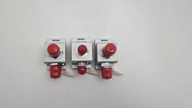 P205500v Hill-rom P205500a 3 Rail Gas Blocks Air Oxygen Vacuum