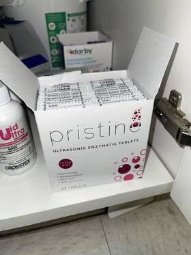 Ic210 House Brand Pristine Ultrasonic Enzymatic Cleaning Tablets Tabs 64/bx