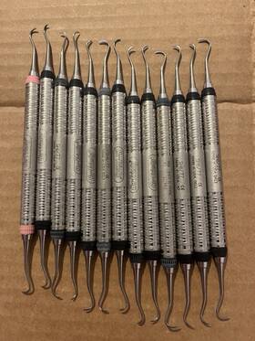 12r7 Hu-friedy Used Dental Gracey Curette Sh6/77