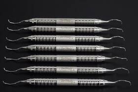 Sg13 Hu-friedy 14r6 Lot Of 7 Sg13/14r6 Double End #13/14 Curette