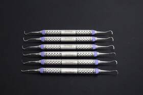 79e2 Hu-friedy Lot Of 6 Sh6/79e2 Double End Hygenist Sickle Scale