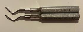 Eh05 Hu-friedy Eho4 Two Root Tip Picks And Frosted Handles Used