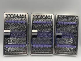 Imn9140 Hu-friedy 3x Infinity Series Double-decker 14 Instrument Cassette Or Foam Rails