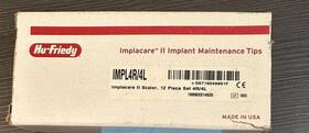 Impl4r Hu-friedy Impl4r/4l6 - Implacare Ii Kit 4r/4l 12 Tips 1 Hdl #6 Used Once