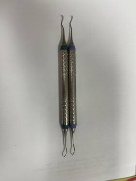 S204s9e2 Hu-friedy Two #204s Posterior Sickle Scaler #9 Everedge 2.0 Handle