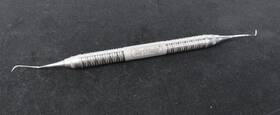 Sbh1 Hu-friedy Sbh1/26 Dental 1/2 Barnhart Curette #6 Satin Steel Handle