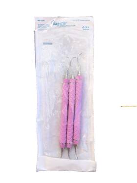 Hu-friedy Sl3/4c8 Lot Of 3 Langer Curettes