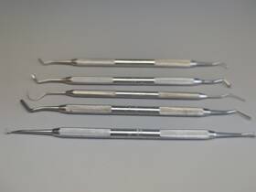 Sm13 Hu Friedy Immunity Dental Excavators Probes Scaler Usa Lot Of 5 Excellent