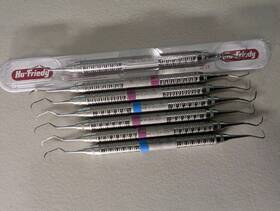 Sn1376 Hu-friedy 7 Double End Dental Curettes