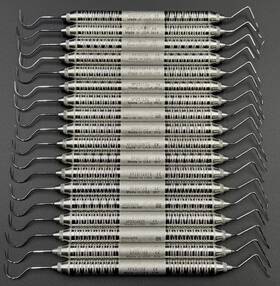 12xts Hu-friedy Xp23/126 Lot Of 18 Dental Explorer Probes Xp23/12xts