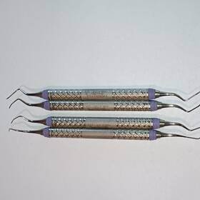 Misc1 Hufriedy Dental Instrument Everedge Sbh1/29e2 Qty 4 Very Good Condition