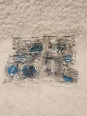 Inf0500-e Infinity Lot Of 6 Eternalite Pump Admin Sets With 500ml Vinyl Bag