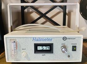 Rh17r Interscan Extremely Rare Halimeter Halitosis Bad Breath Device For Dentist