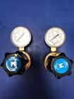 Ir40ib250g Veriflo Regulator Brass Ports Psi Gauge Lot Of Used