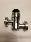 Iv-100-m Iv-100m Mdc Inline Manual Vacuum Valve Conflat Flange Great Condition