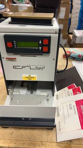 Efly-2 Kbiosystems E-fly Semi Automated Hand Applied Heat Sealer