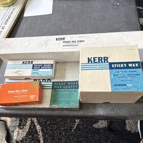 3604-00625 Kerr Boxing Wax Strips Sticky Ready Made Shapes Dental Lab Supplies