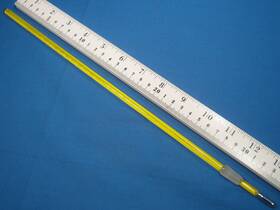 K-30900-0021 Kontes Thermomter -10ft To 250ft C 10/18 Ground Glass Joint Free Shipping E