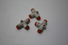 Kq2t03-00 Smc Union Tee Tube Tubing Lot Of Used